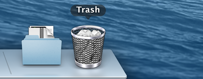 Mac trash icon