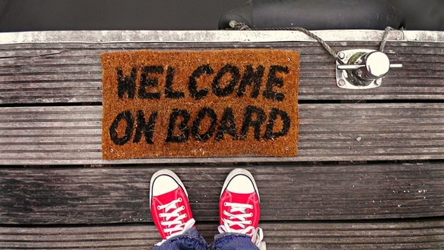 Welcome on Board mat